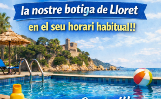 Volvemos a abrir Nuestra Tienda de Lloret!!!