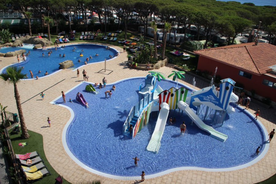 Piscina del Camping Bellaterra (Blanes)