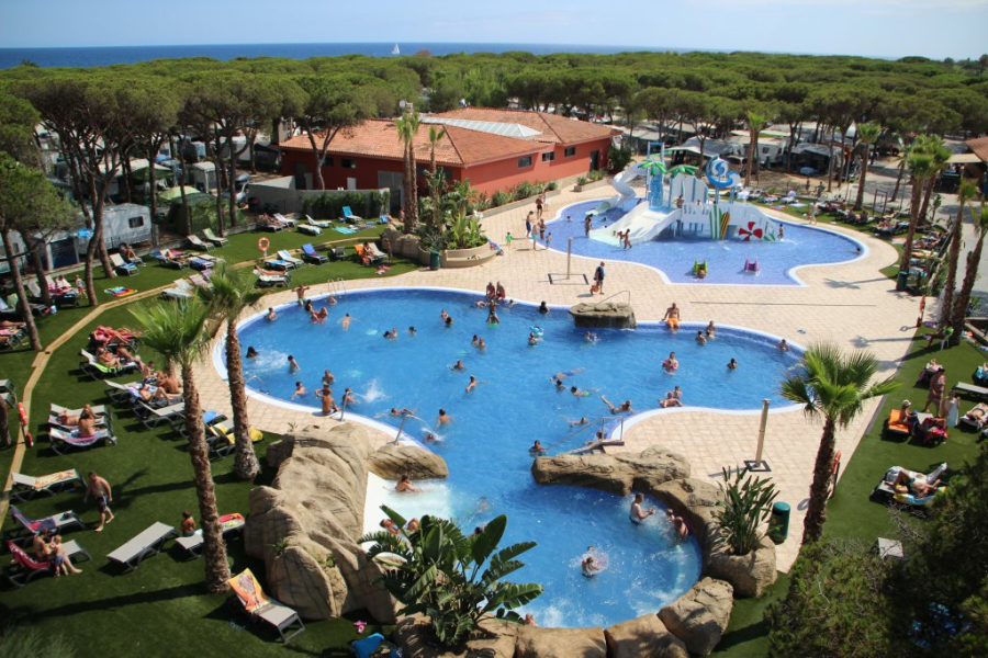 Piscina del Camping Bellaterra (Blanes)