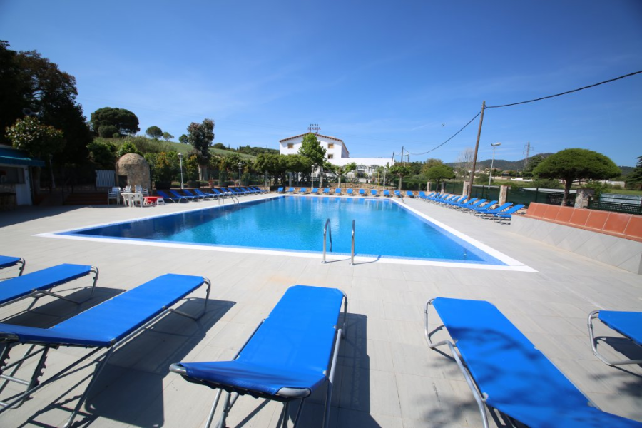 Piscina del Restaurant Ca la Maria (Tordera)