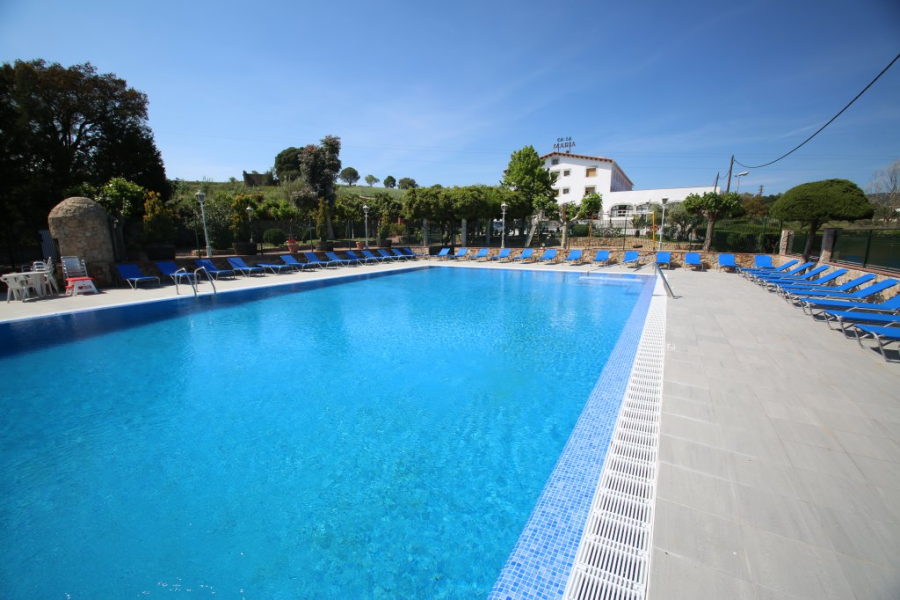 Piscina del Restaurant Ca la Maria (Tordera)