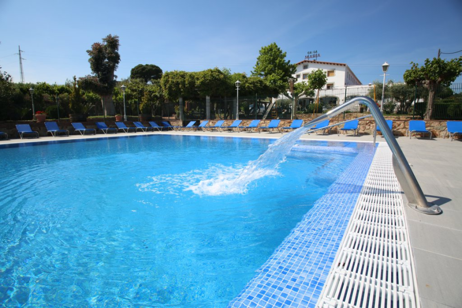 Piscina del Restaurant Ca la Maria (Tordera)