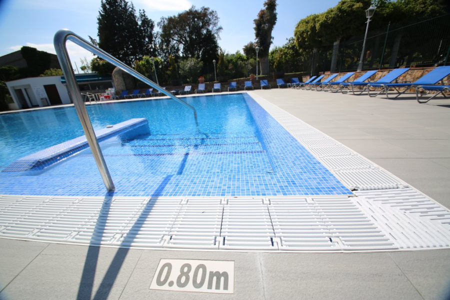 Piscina del Restaurant Ca la Maria (Tordera)