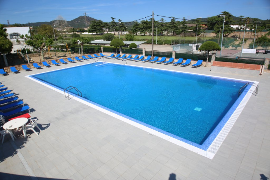 Piscina del Restaurant Ca la Maria (Tordera)