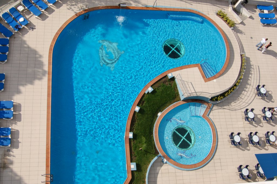 Piscina del Hotel Blaucel (Blanes)