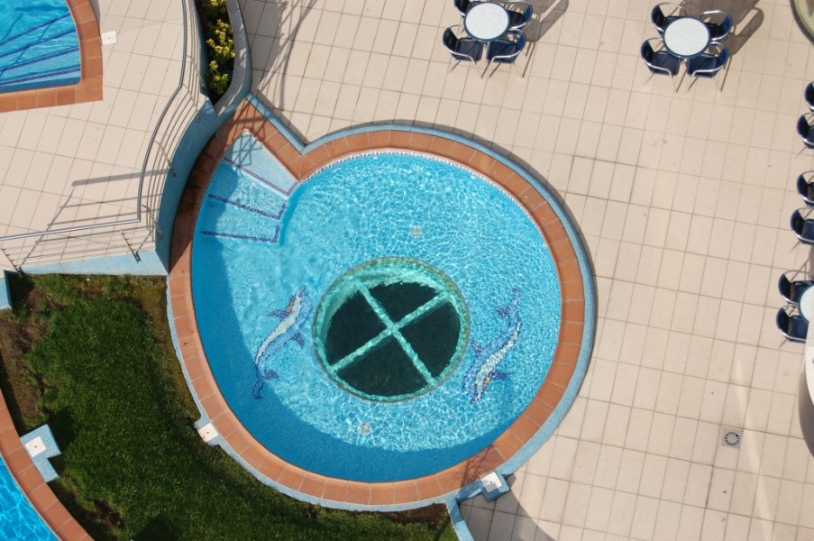 Piscina del Hotel Blaucel (Blanes)