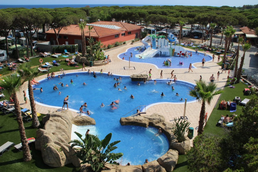 Piscina del Camping Bellaterra (Blanes)