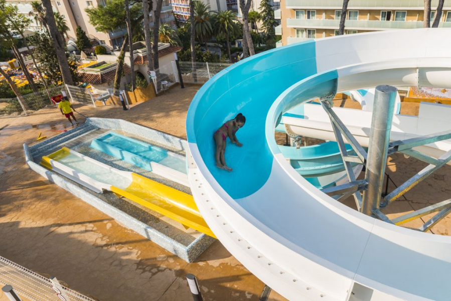 Piscines del parc aquàtic del Hotel Guitart Central Park Resort (Lloret de Mar)