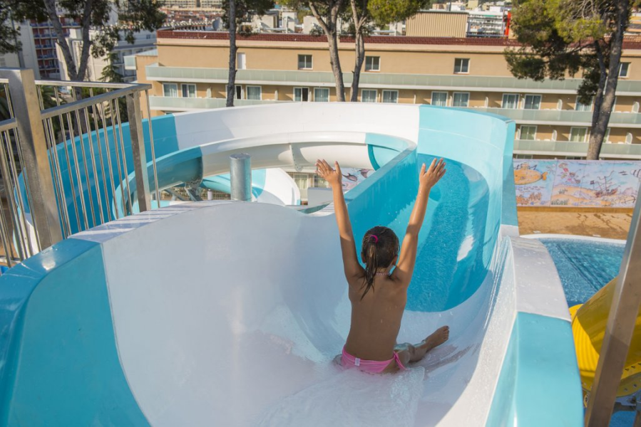 Piscines del parc aquàtic del Hotel Guitart Central Park Resort (Lloret de Mar)