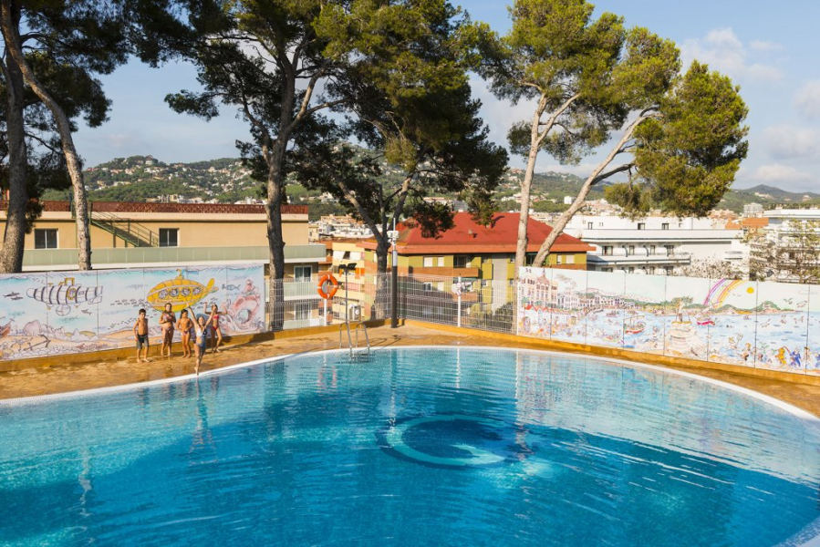 Piscines del parc aquàtic del Hotel Guitart Central Park Resort (Lloret de Mar)