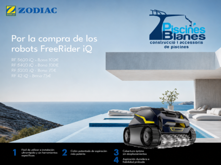 ESTALVIA´T FINS A 200€ EN EL TEU NOU NETEJAFONS AUTOMÂTIC ZODIAC!!!