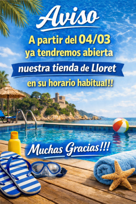 Tornem a obrir la Nostre Botiga de Lloret!!!