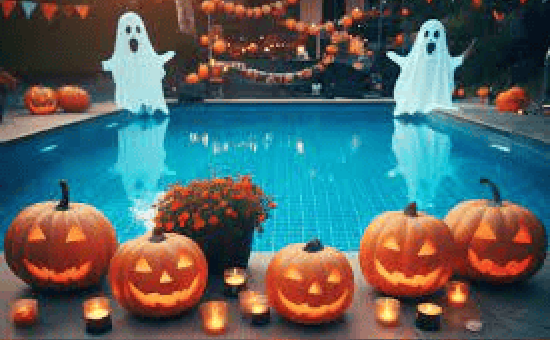 ¡PISCINAS BLANES OS DESEA UN FELIZ HALLOWEN!